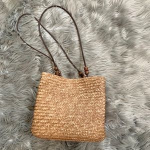 Fun wicker purse